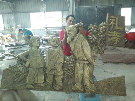 學校浮雕 (2)